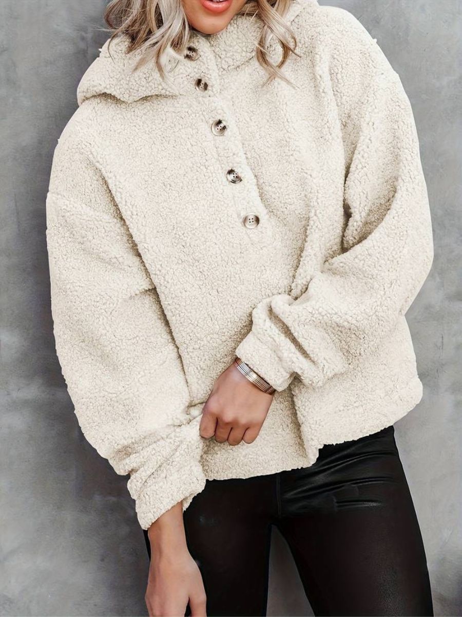 Nivara Hoodie – Zachte Trui met Luxe Details