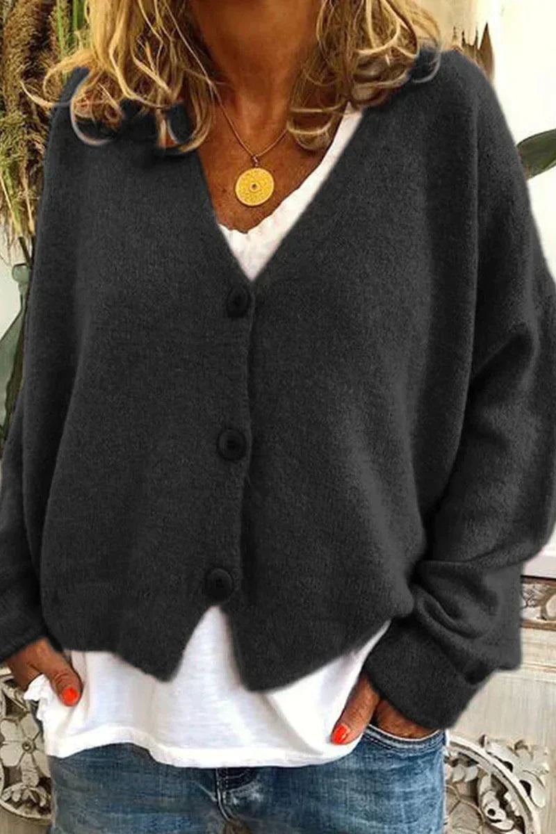 Vianne Gebreide Cardigan – Tijdloze Klasse met Ultiem Comfort