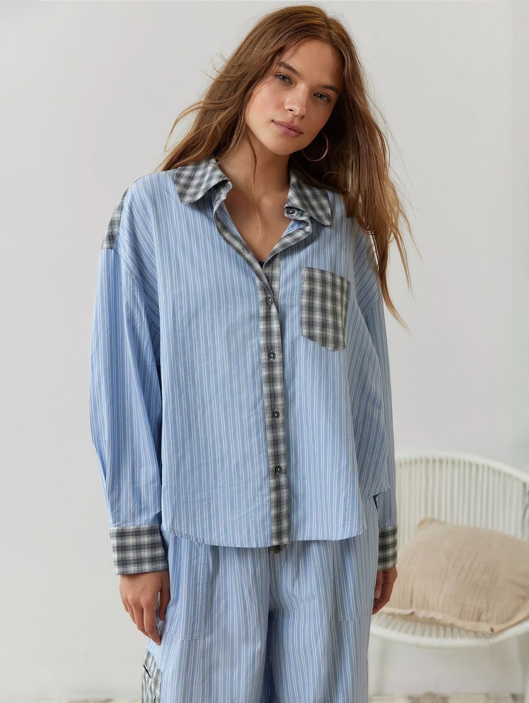 Elara Luxe Pyjama Set – Waar Comfort en Elegantie Samensmelten
