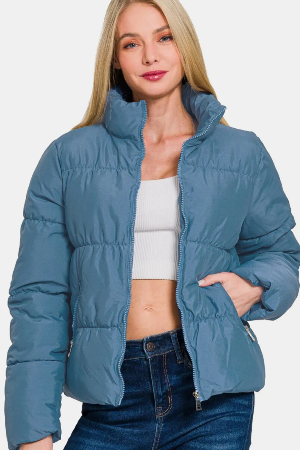 Selvra Quilted Jacket – Modern, Warm & Verfijnd