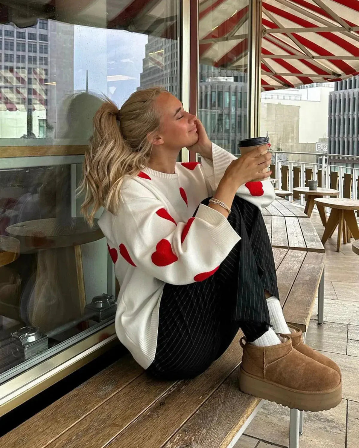 Noelle Cozy Knit Sweater – Warmte, Stijl en Zelfvertrouwen in Één