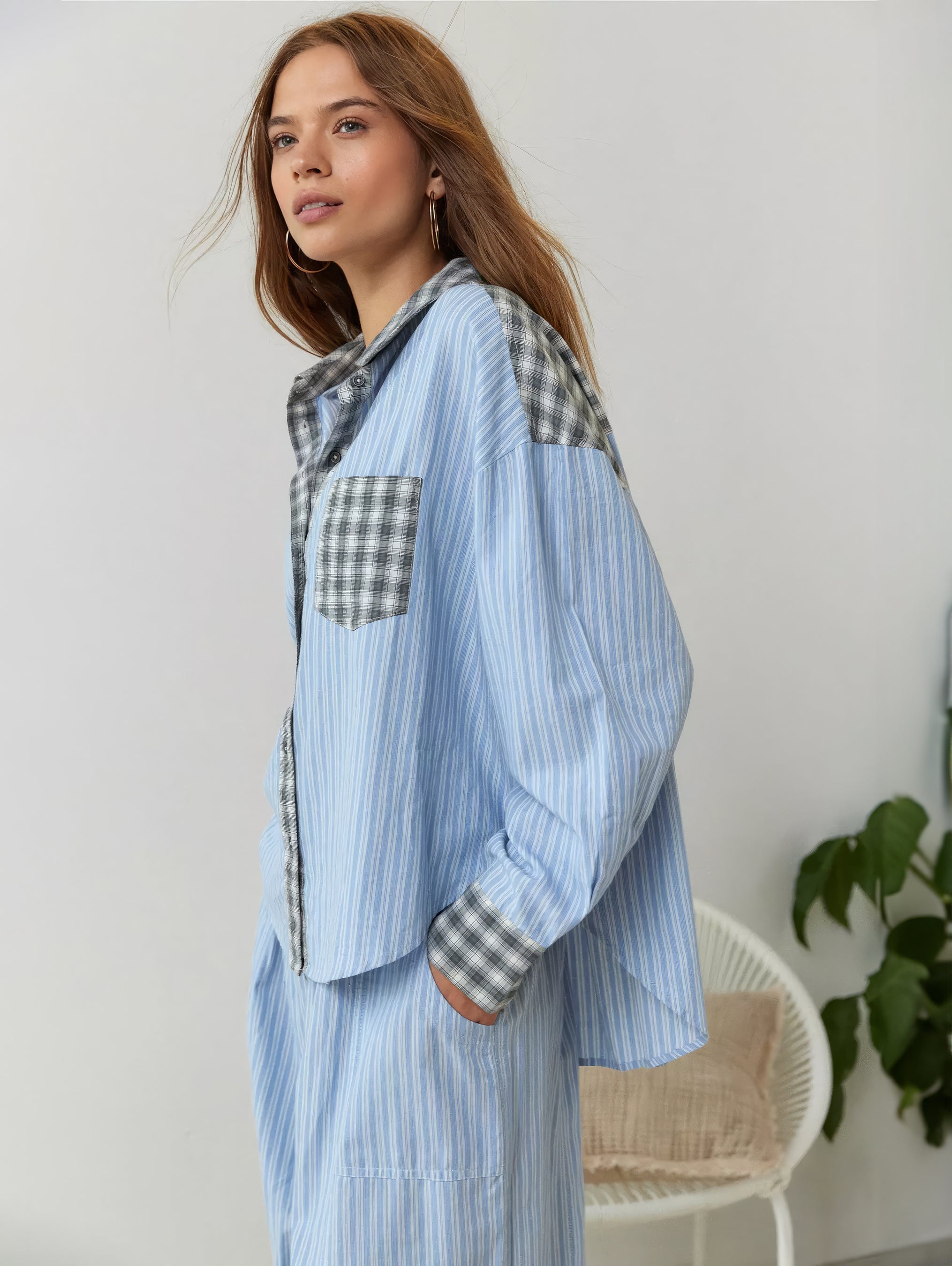 Elara Luxe Pyjama Set – Waar Comfort en Elegantie Samensmelten