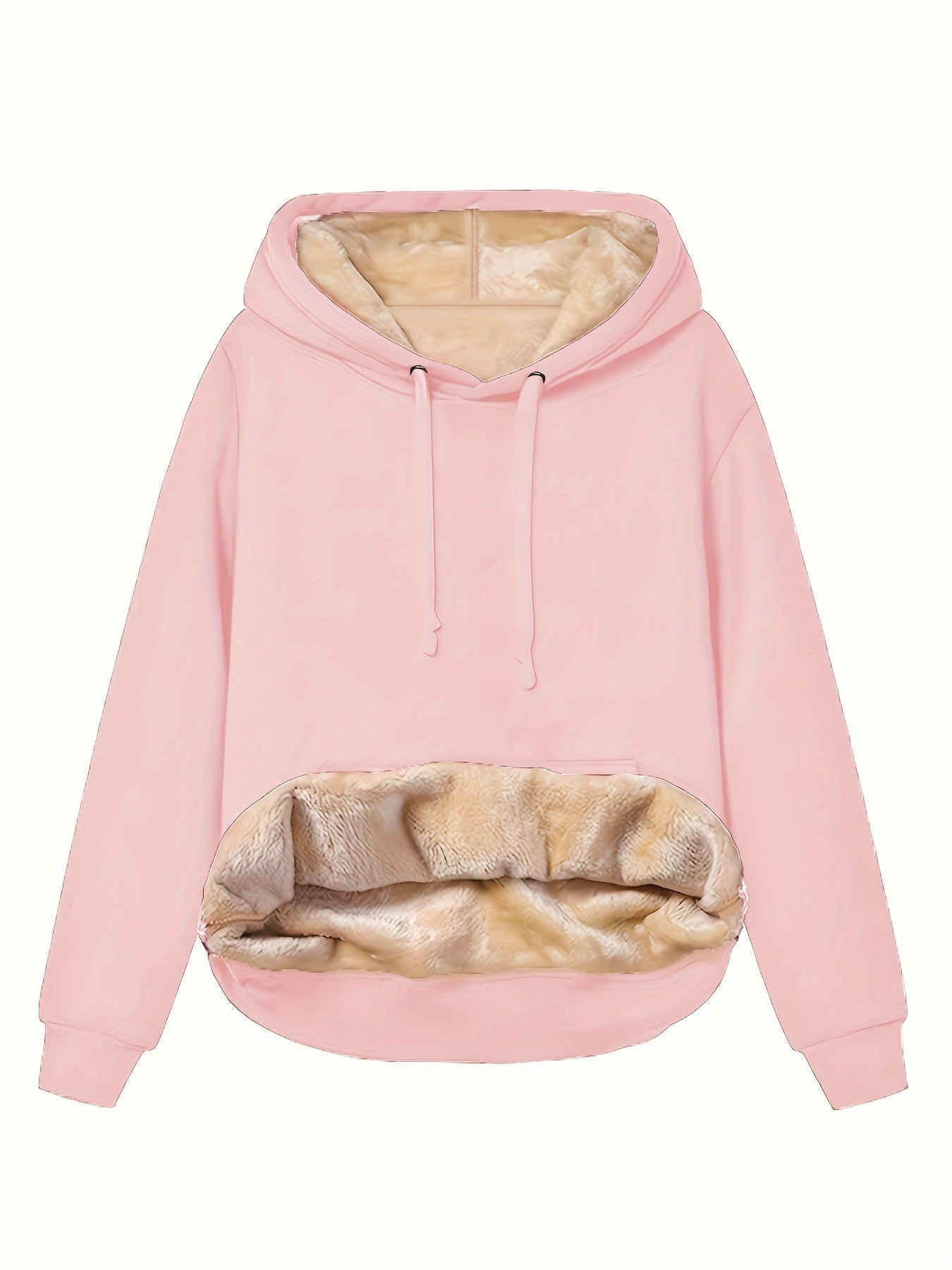 Zephyra Warme Fleece Hoodie – Dames Pullover met Capuchon voor Comfort & Stijl