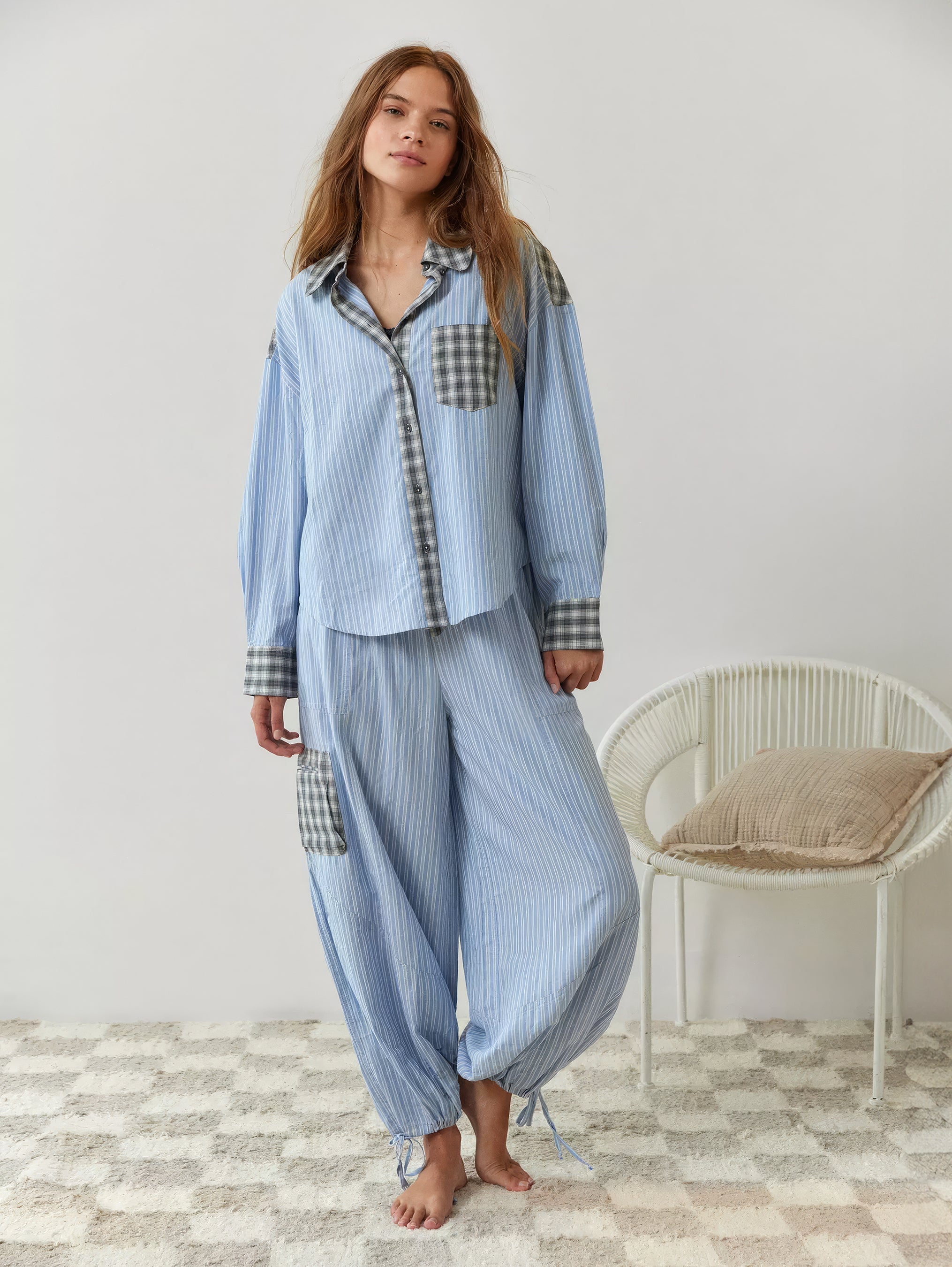Elara Luxe Pyjama Set – Waar Comfort en Elegantie Samensmelten
