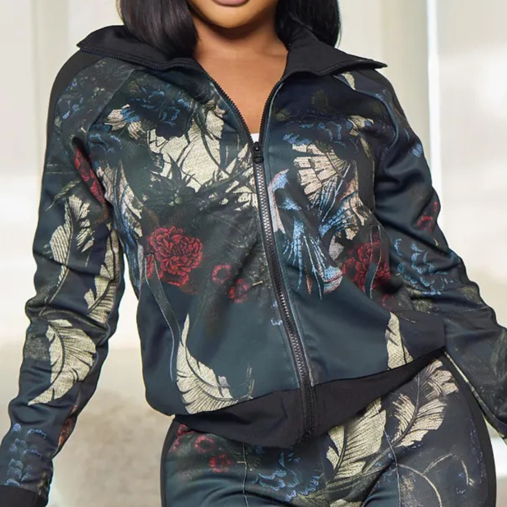 Lorevra – Trendy tweedelige dames set met elegante fit