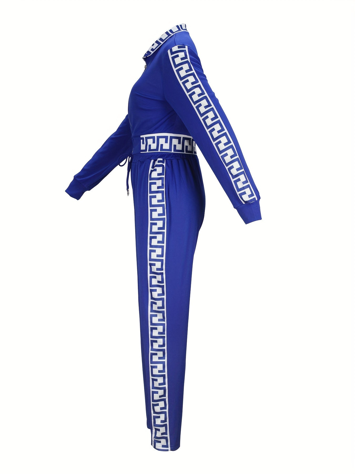 Noelle Set – Moderne Tweedelige Set met Subtiele Printdetails