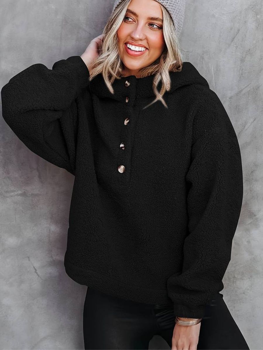 Nivara Hoodie – Zachte Trui met Luxe Details