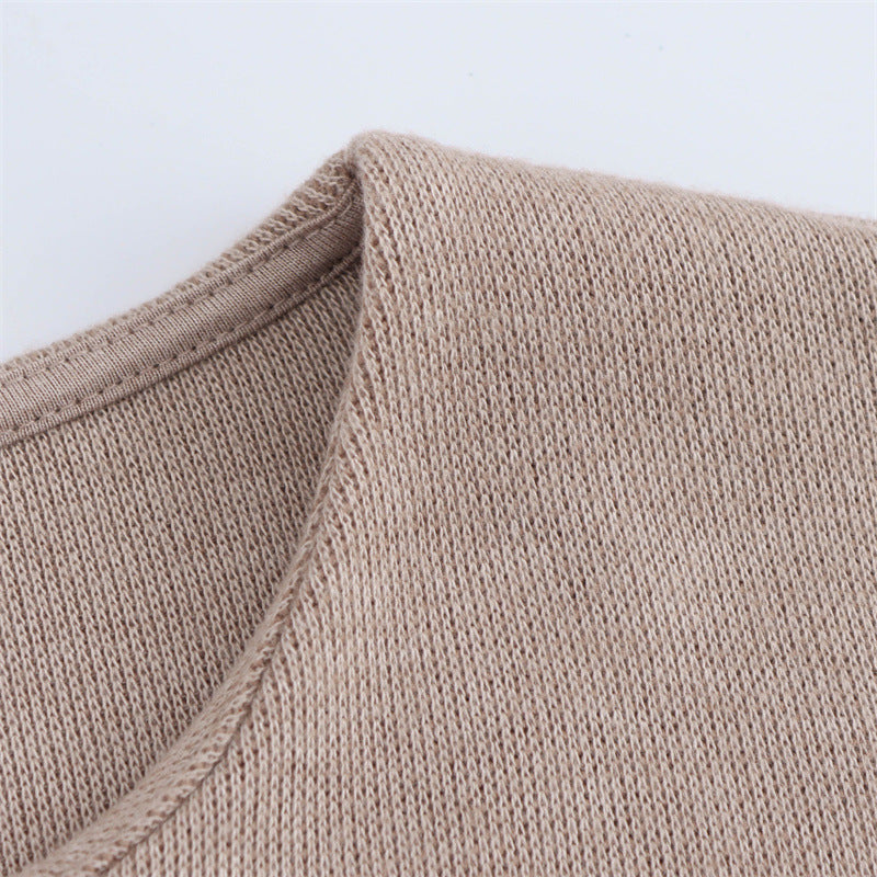 Maeve Top – Zachte Gebreide Top met Strikdetail