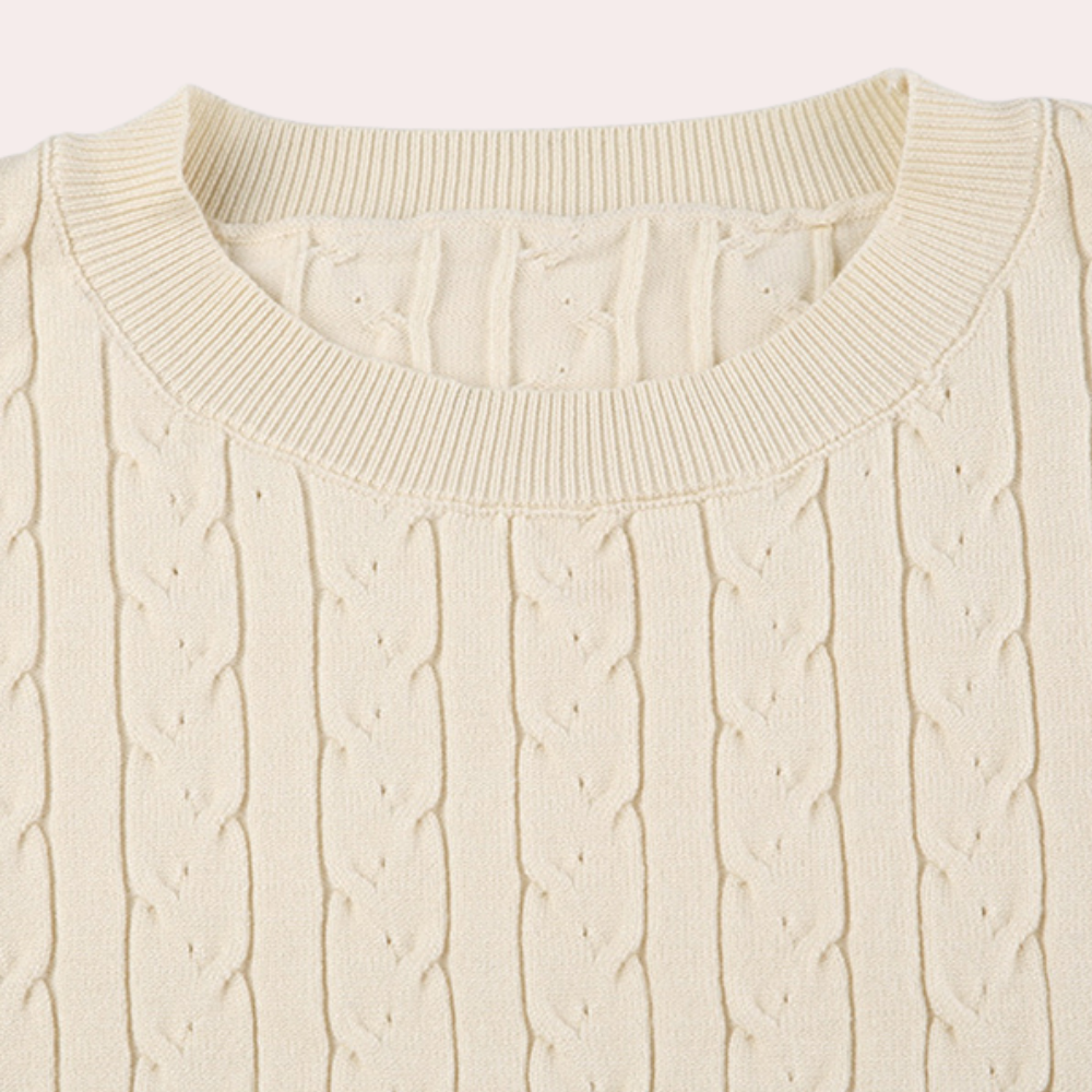 Nolynne – gebreide dames set met flatterende pasvorm en tijdloze zachtheid