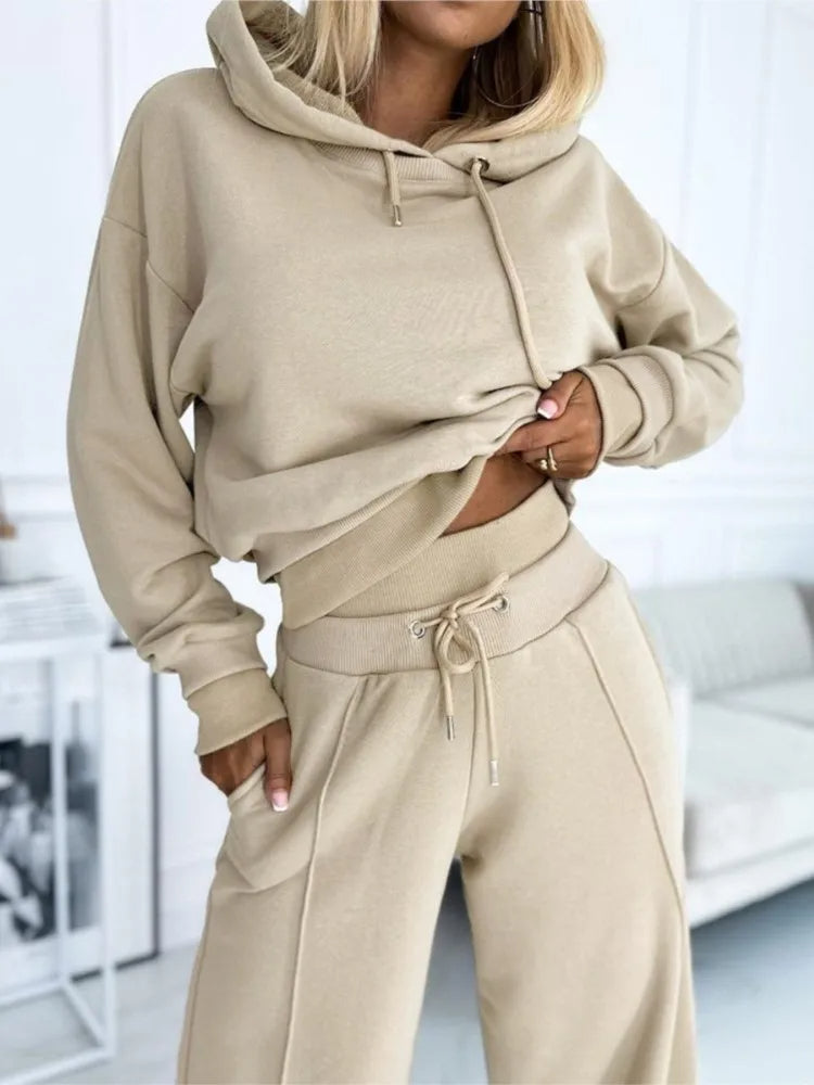 Alenya Hoodie Set – Stijlvolle Comfort Set voor Dames