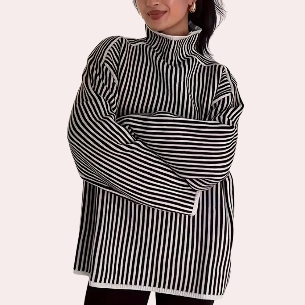 Sorelline – Gestreepte damestrui met tijdloze elegantie