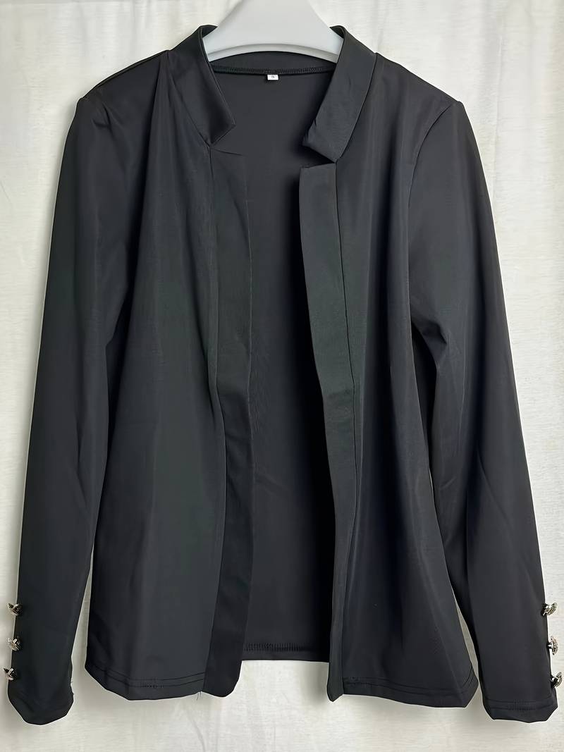 Amélise Cotton Blazer – casual damesblazer met klassiek silhouet en moderne elegantie