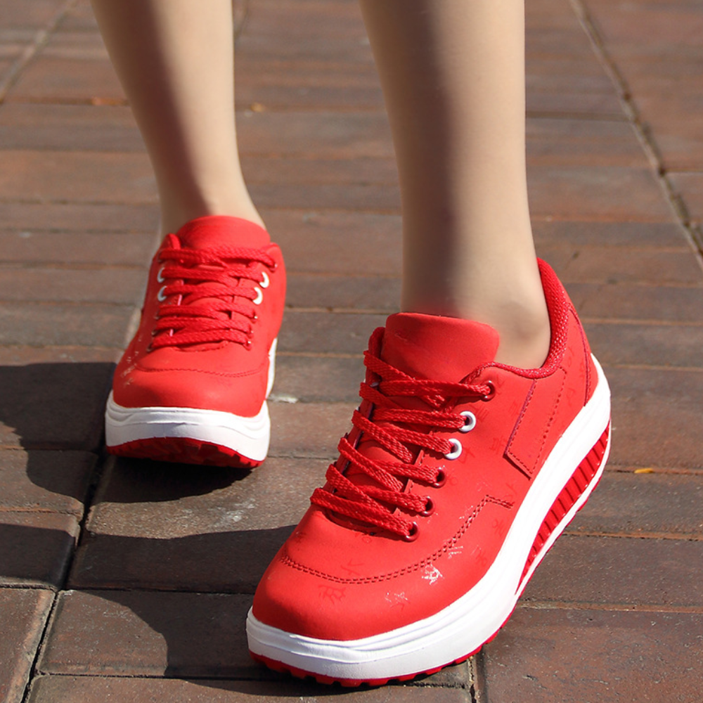 Avenza – stijlvolle damessneakers van synthetisch leer met ultiem comfort en ondersteuning