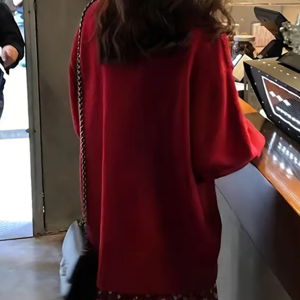 Elaris – Gebreide Damestrui met Elegant Breipatroon