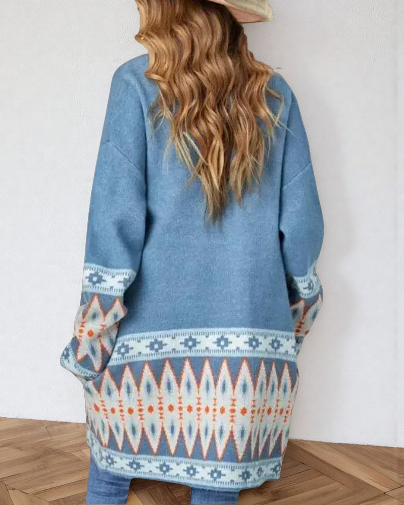 Calista – Cardigan met Tijdloze Warmte en Elegantie