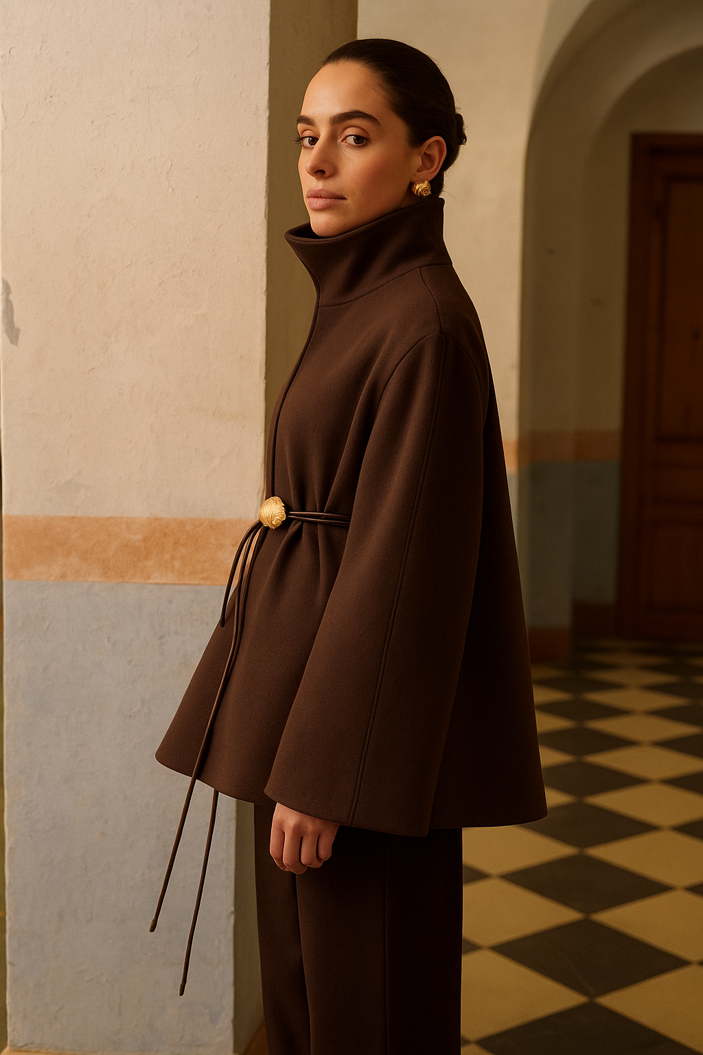 Aveline Winter Coat – Tijdloze Warmte met Verfijnde Elegantielijnen