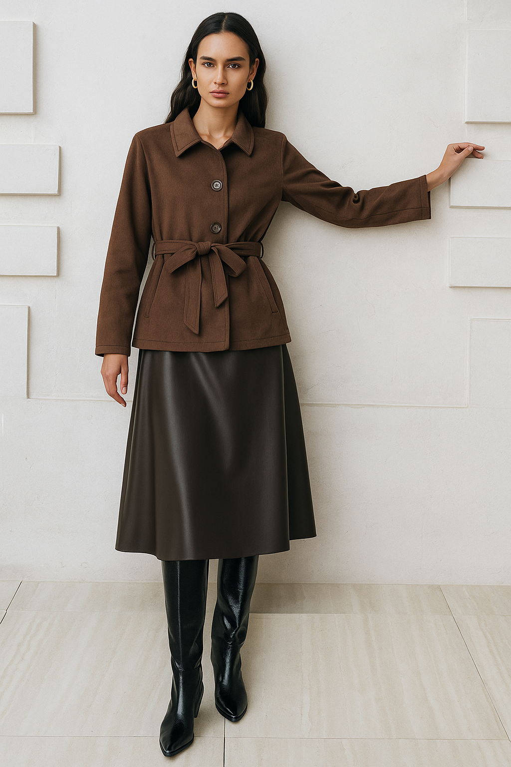 Céline Suède Jas – Tijdloze Luxe in een Verfijnd Design