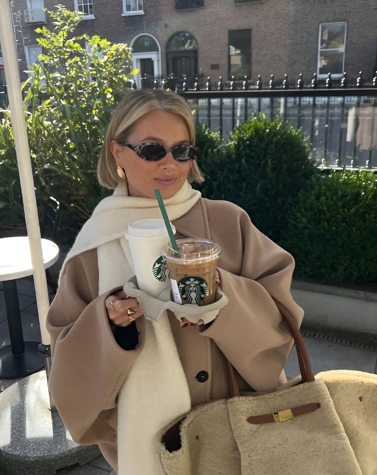 Malina – Oversized wolmix jas voor dames met trendy, cozy look