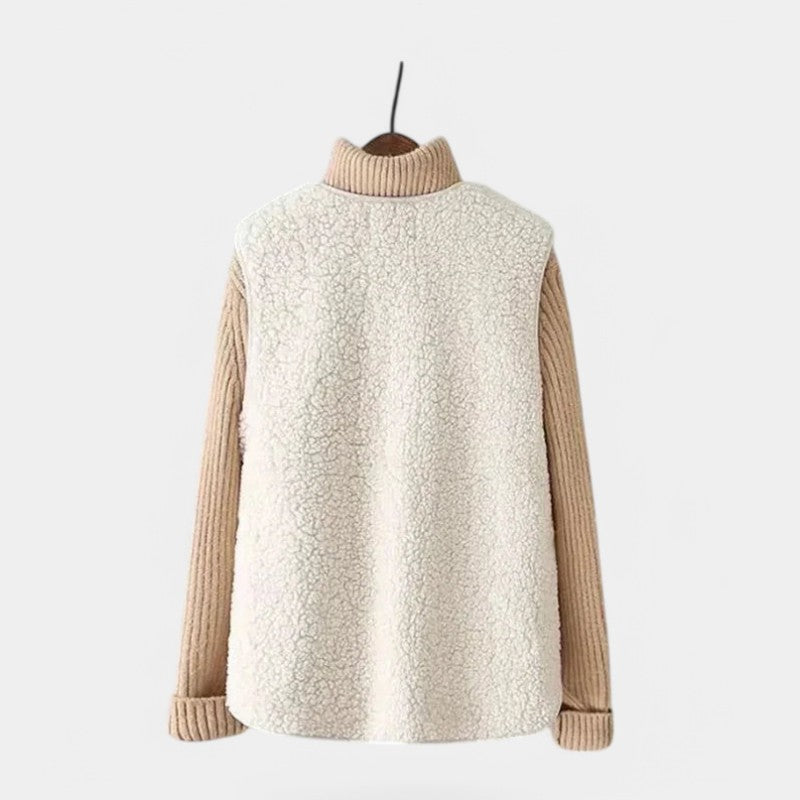 Noeline – Elegante jurk met kralen en lange mouwen voor dames