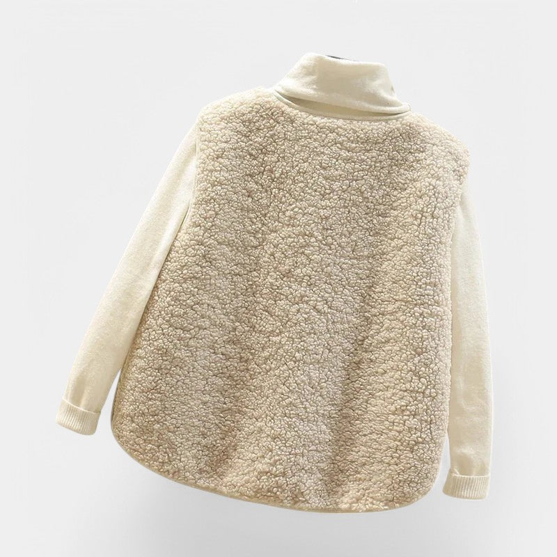 Noeline – Elegante jurk met kralen en lange mouwen voor dames