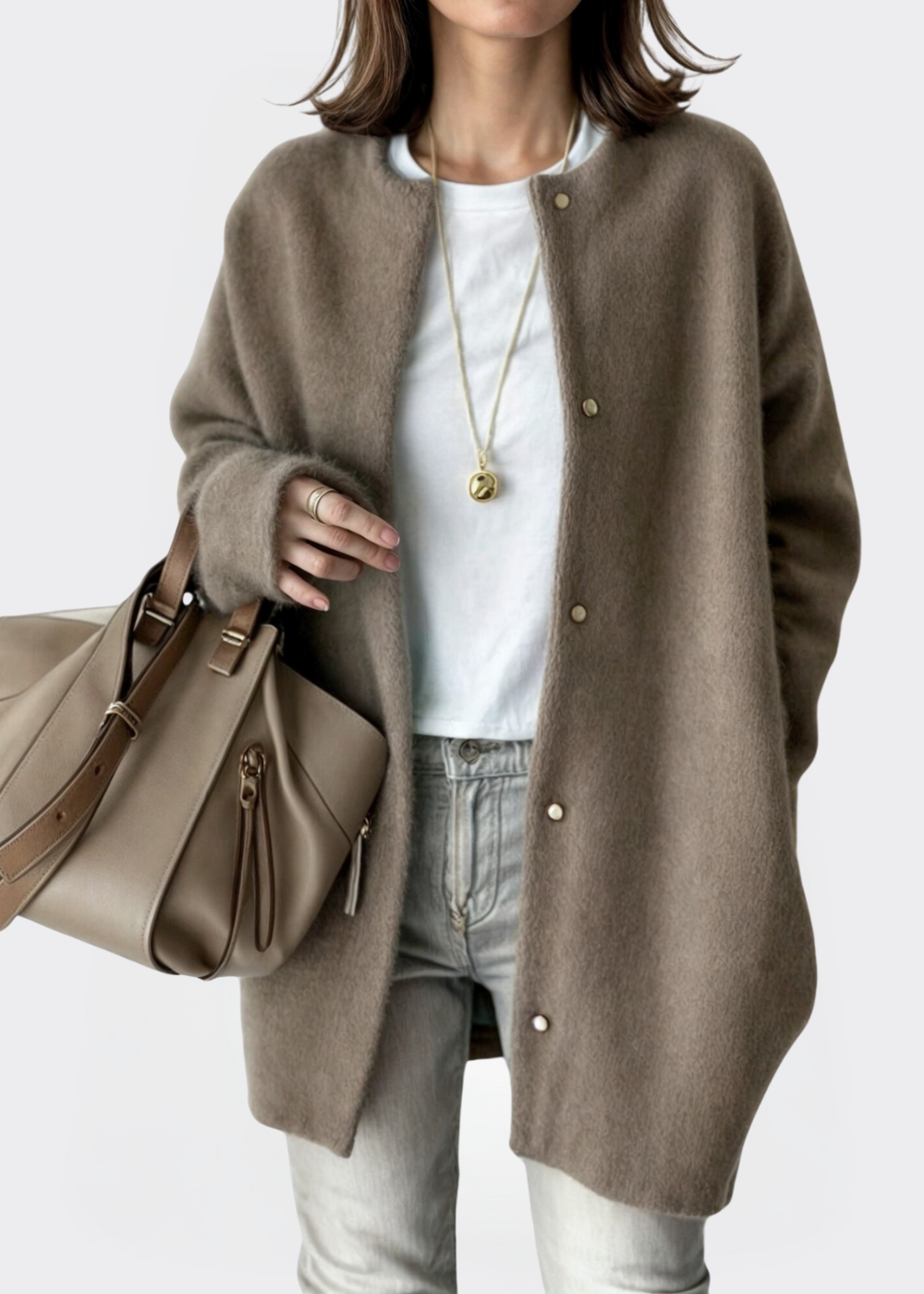 Alira Soft Open Cardigan – Tijdloze Warmte met een Vleugje Elegantie