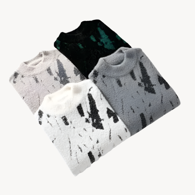 Nilo Oversized Unisex Trui – Artistieke Warmte met Moderne Flair