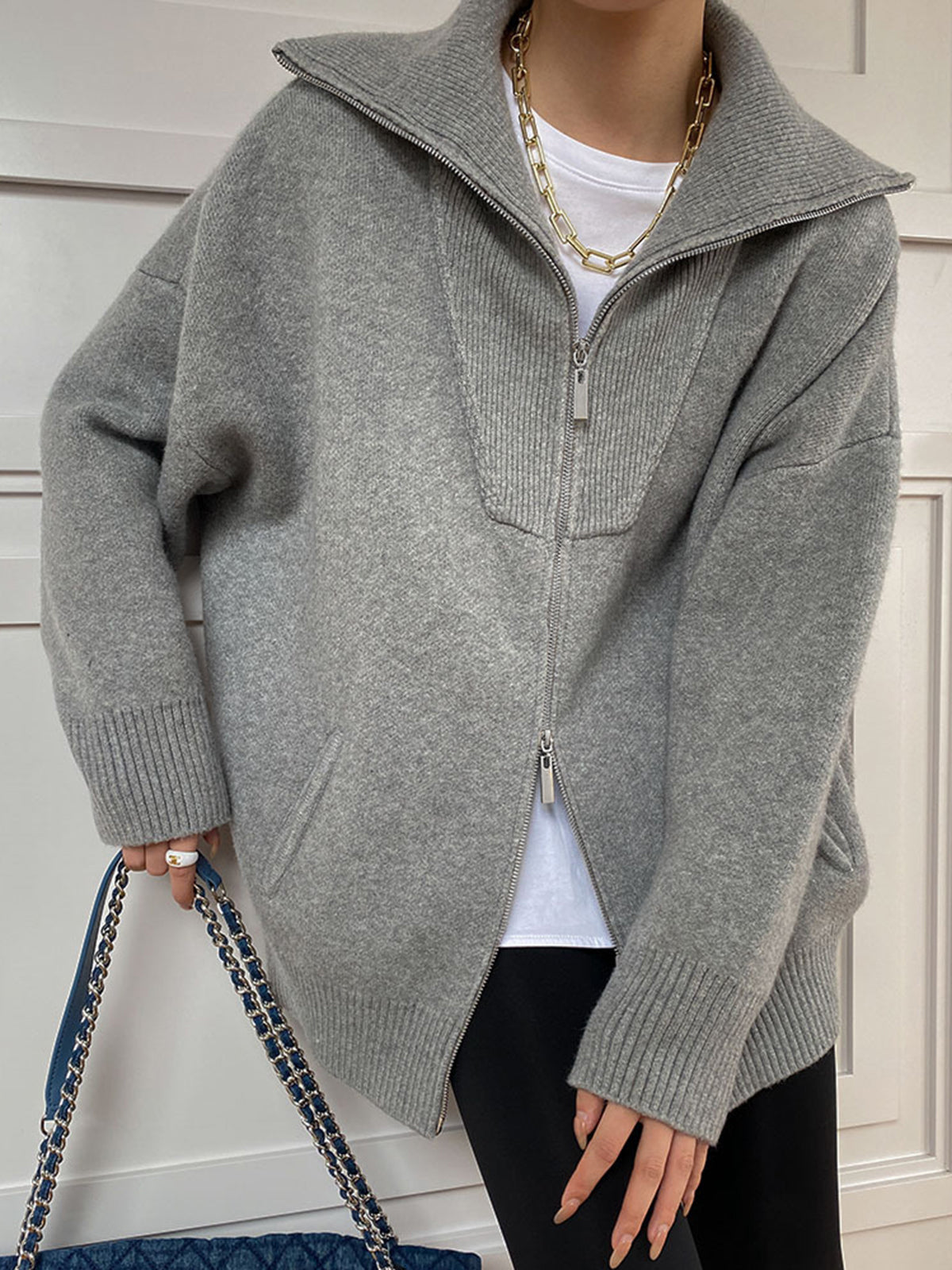 Noëlle Oversized Cardigan – Stijlvol Comfort voor Elke Gelegenheid