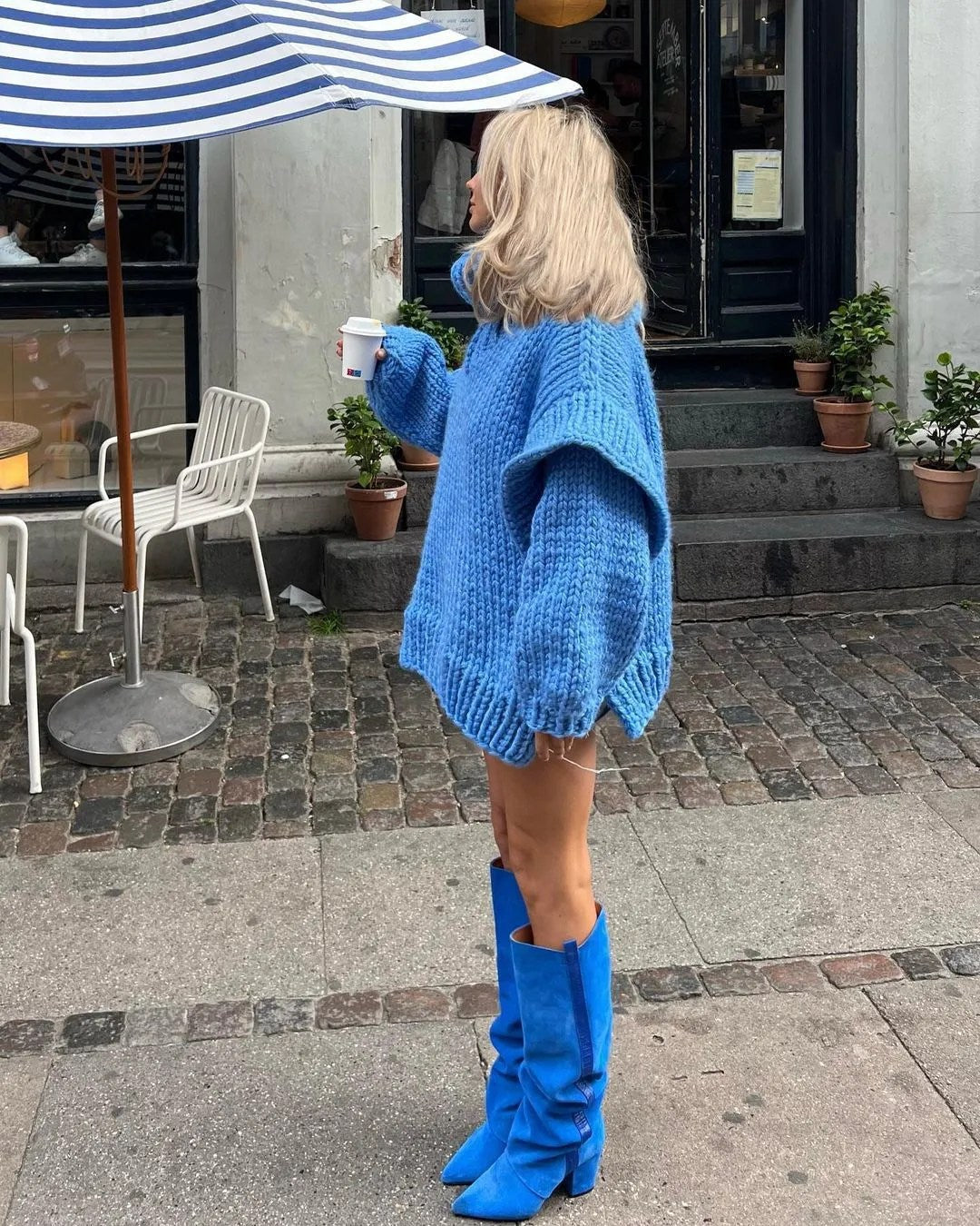 Elayne Oversized Knit – Comfort en Karakter in één Statement Trui