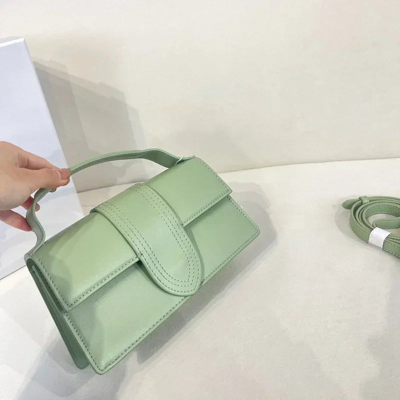 Celina – Luxe PU Leren Handtas met Tijdloze Elegantie en Functioneel Design