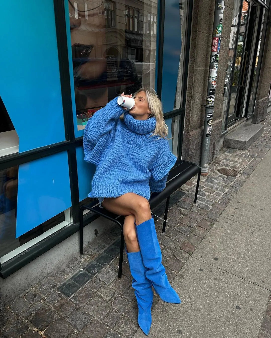 Elayne Oversized Knit – Comfort en Karakter in één Statement Trui