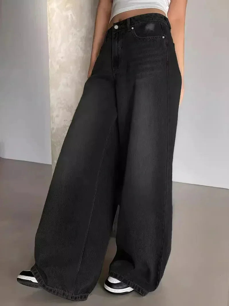 Alira Wide-Leg Jeans – Oversized Damesjeans met Stijl en Volume