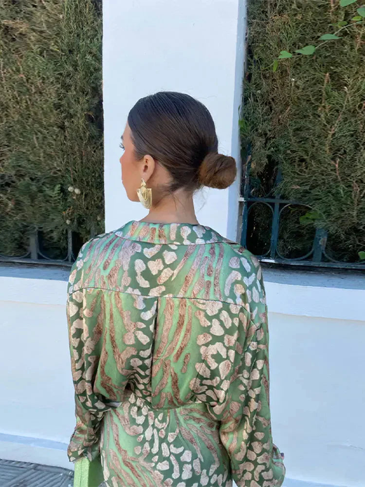 Elvarine – Luxe zomerset met elegante lange mouwen voor dames