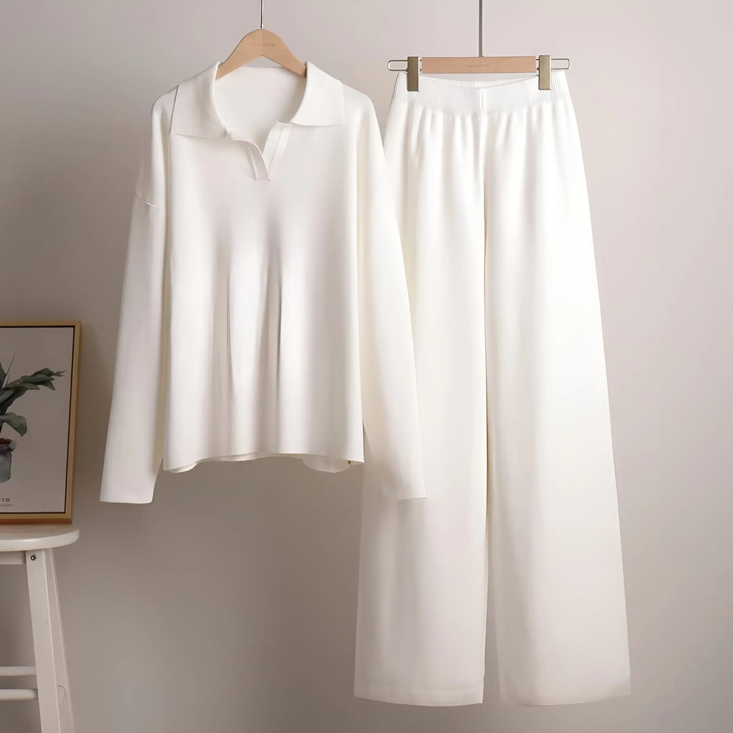 Aveline Cozy Lounge Set – Zachte Tweedelige Dames Set met Luxe Comfort