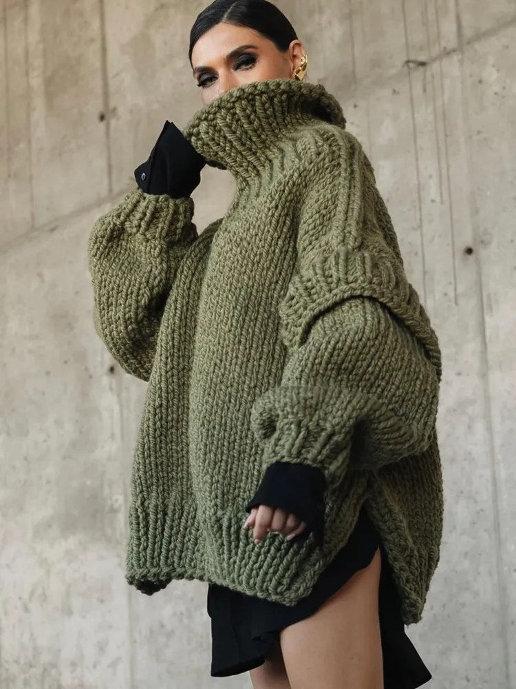 Elayne Oversized Knit – Comfort en Karakter in één Statement Trui