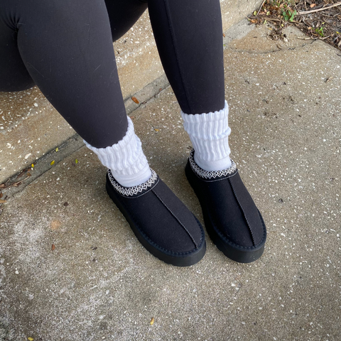 Néola Platform Pantoffels – Waar Warmte en Stijl Samenkomen