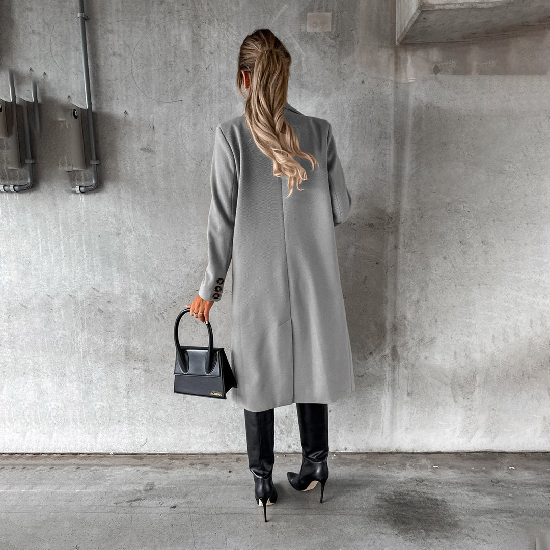Isolde Coat – Warme en elegante winterjas met luxe afwerking