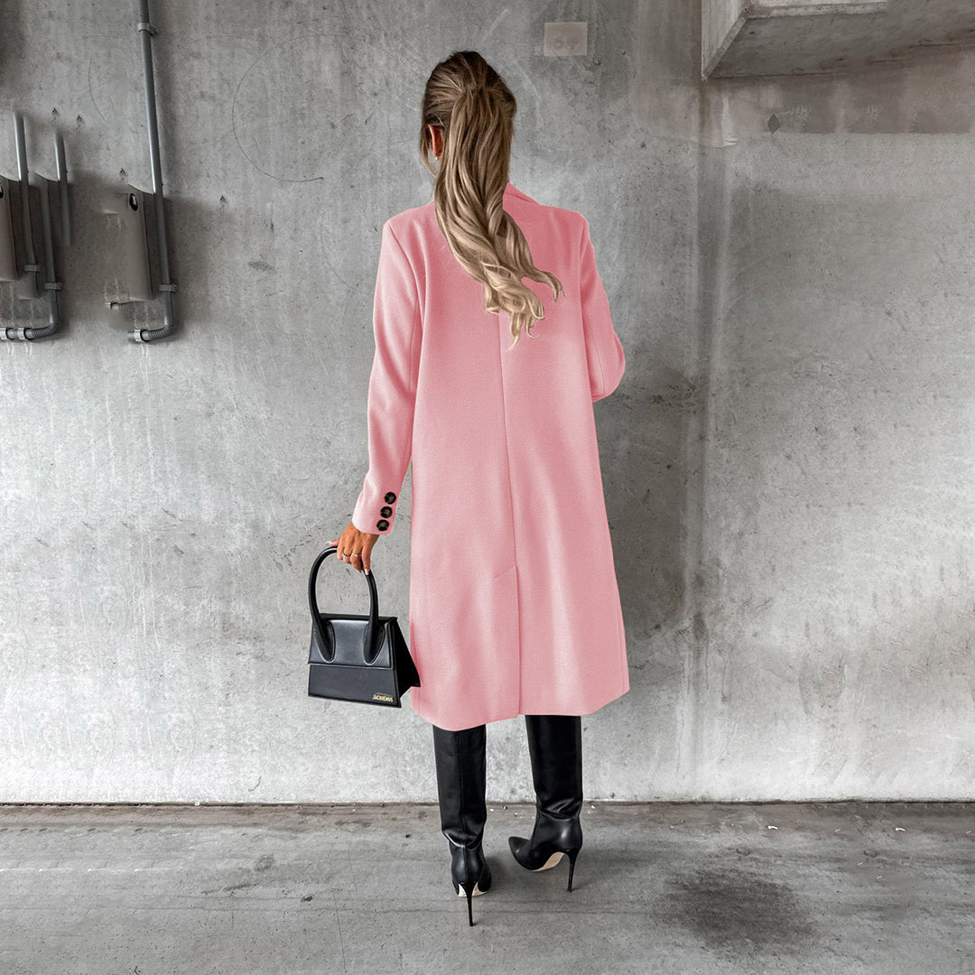 Isolde Coat – Warme en elegante winterjas met luxe afwerking
