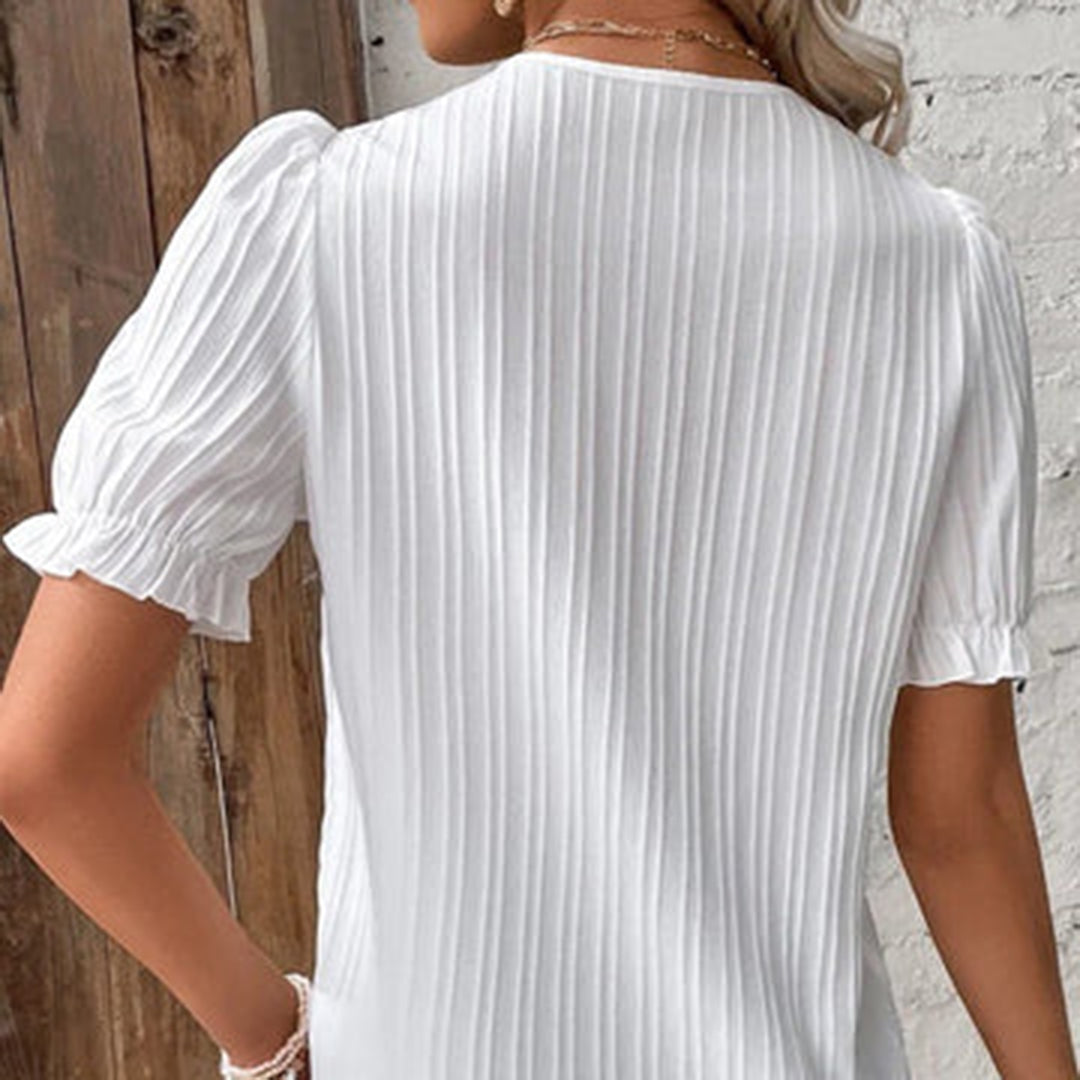 Marisse – Luchtige Dames Zomerblouse met Vrouwelijk Silhouet