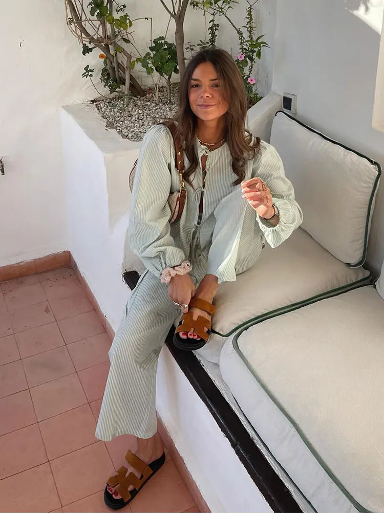 Lunavelle – Tropische zomerset voor dames met chique casual uitstraling