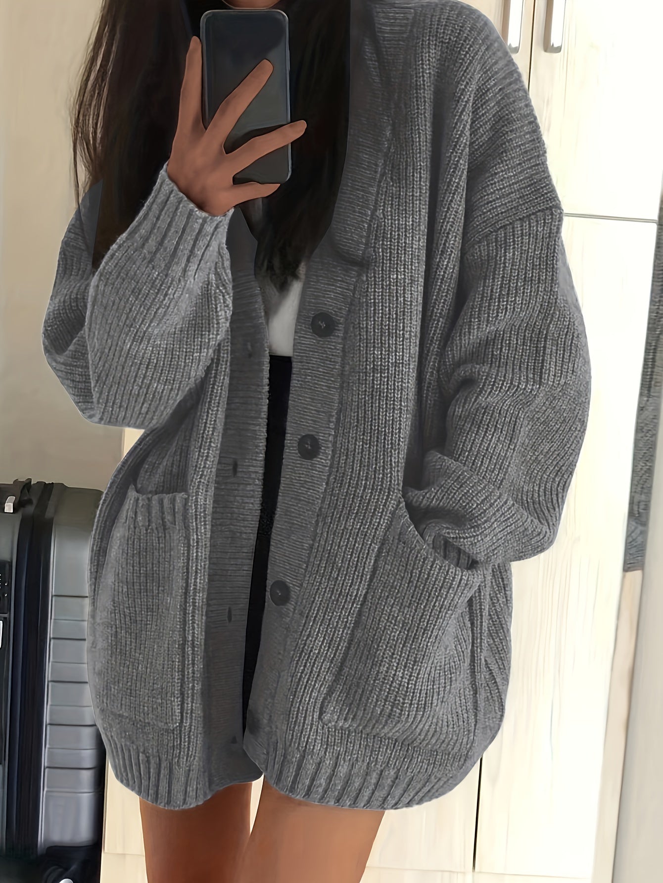 Mireille Cotton Cardigan – casual katoenen damesvest met tijdloos design en ultiem comfort