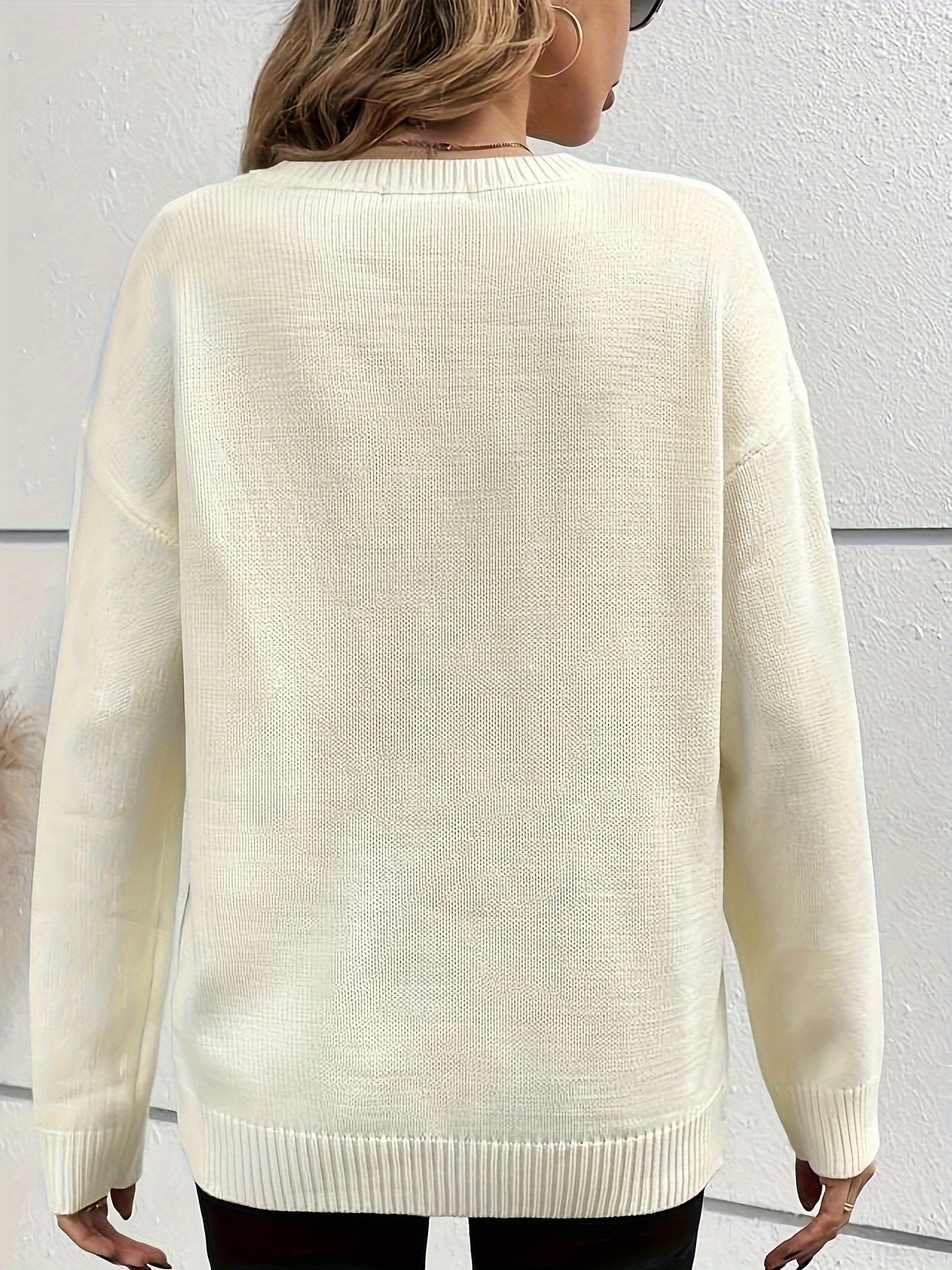 Maelys – Speelse Halloween trui met ‘Boo’-opdruk voor dames