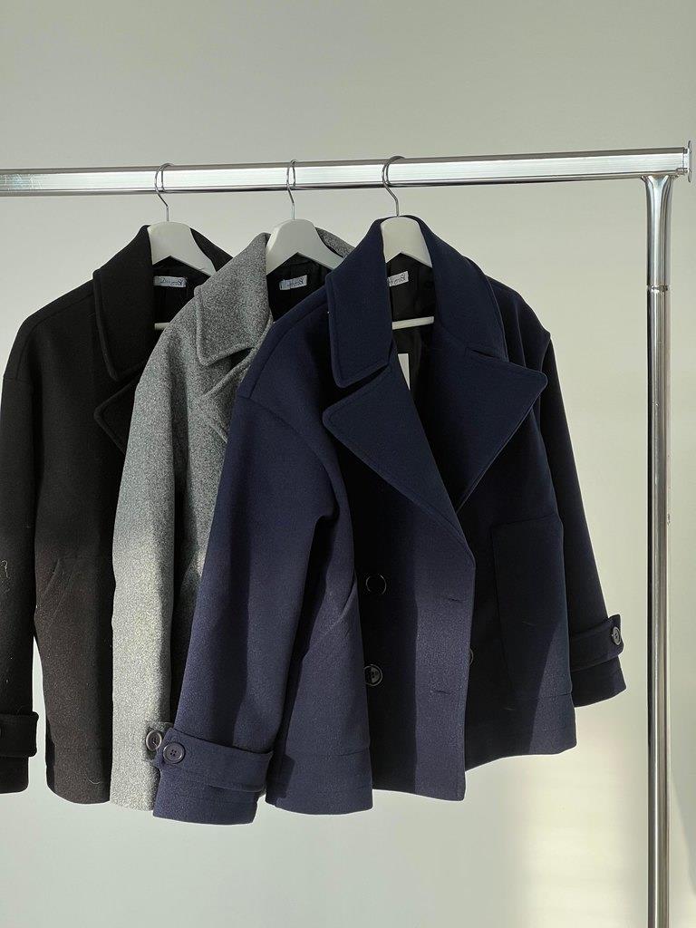 Marivelle – Dames Tussenjas met Brede Revers, Kort & Elegant, Veelzijdige Herfst/Winter Jas