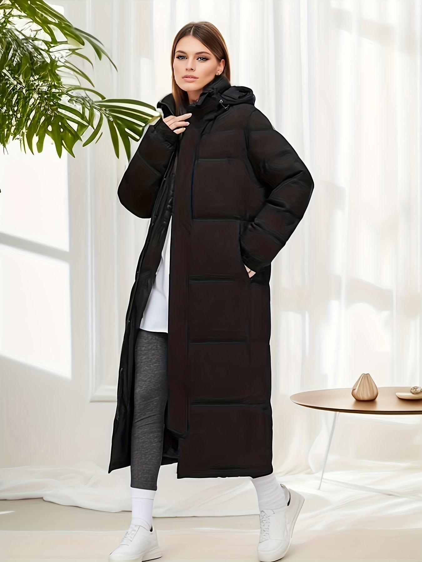 Clarine Winter Parka – lange damesparka met warme voering en elegante uitstraling