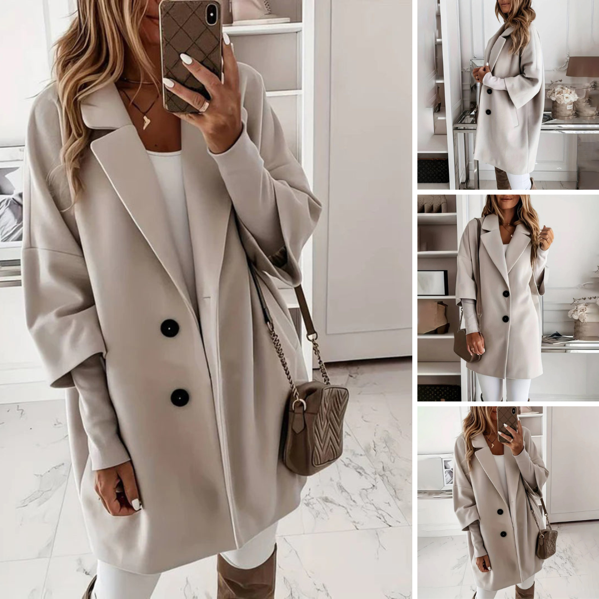 Lunavine – Herfstjas voor Dames | Elegant, Warm & Veelzijdig