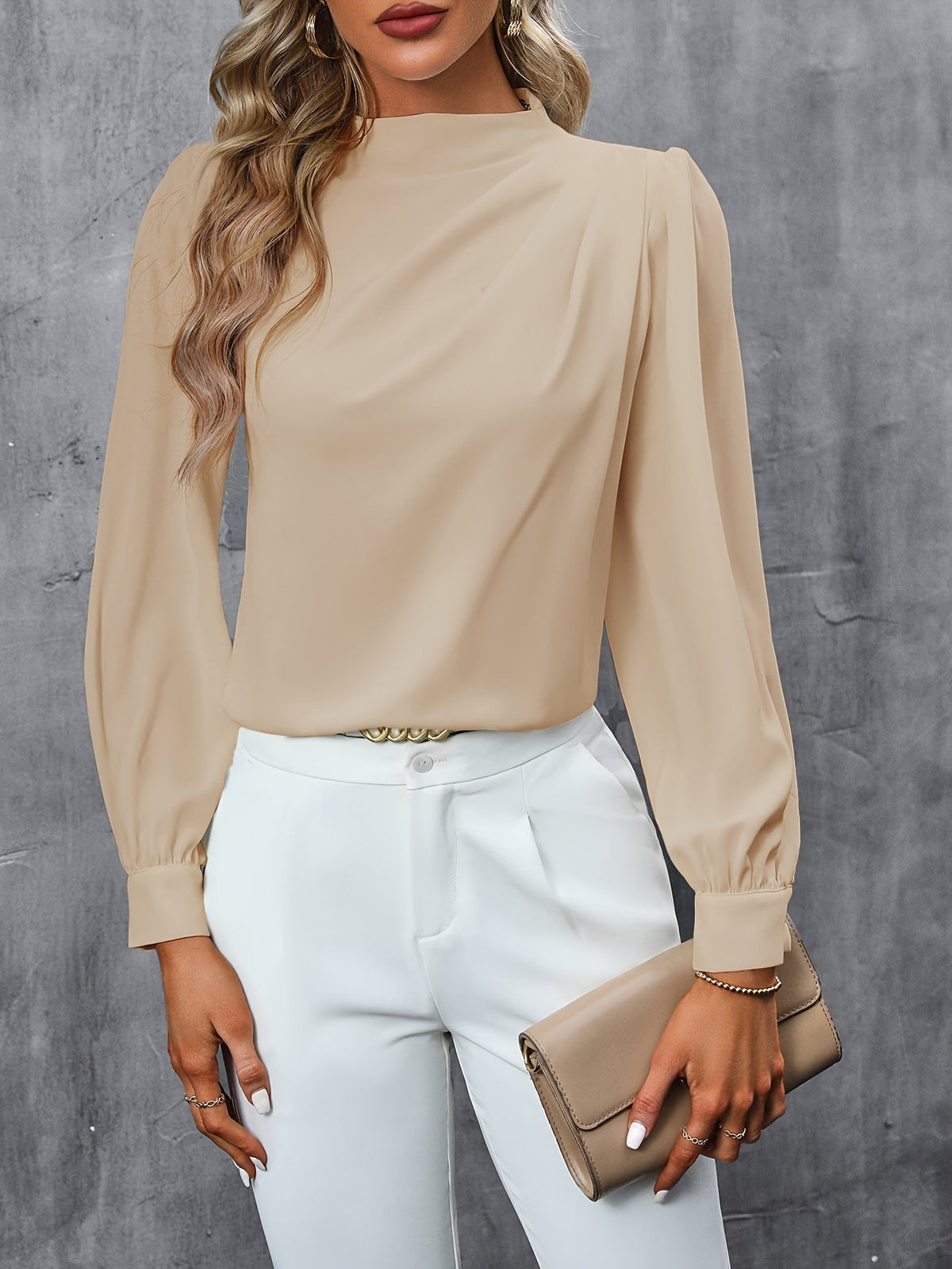 Savirae – Gegolfde Blouse voor Dames | Elegant, Vrouwelijk & Veelzijdig
