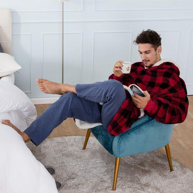 Amelith – Oversized Hoodie Deken met Cozy Comfort