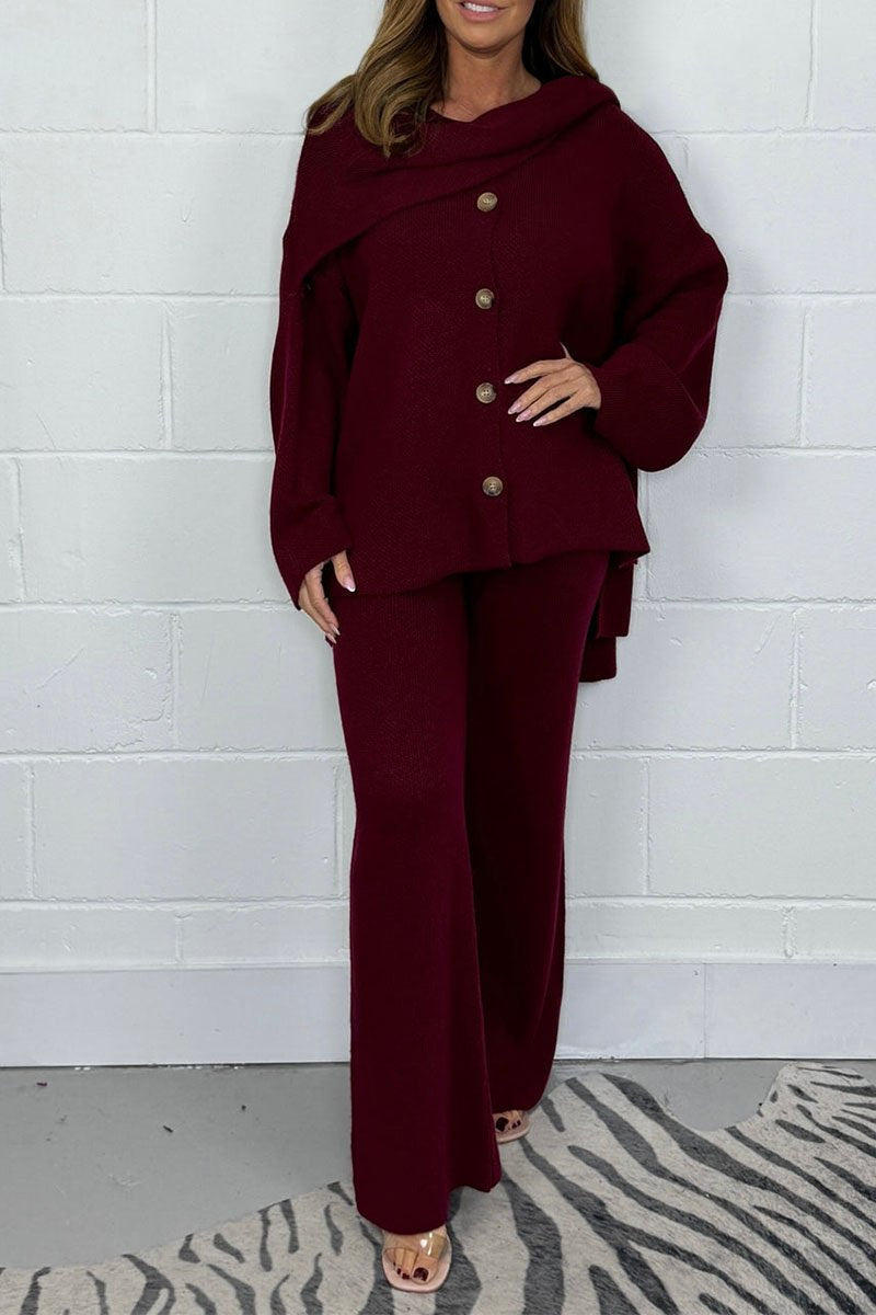 Odina Gebreide Set – Warm, Luxueus en Moeiteloos Stijlvol