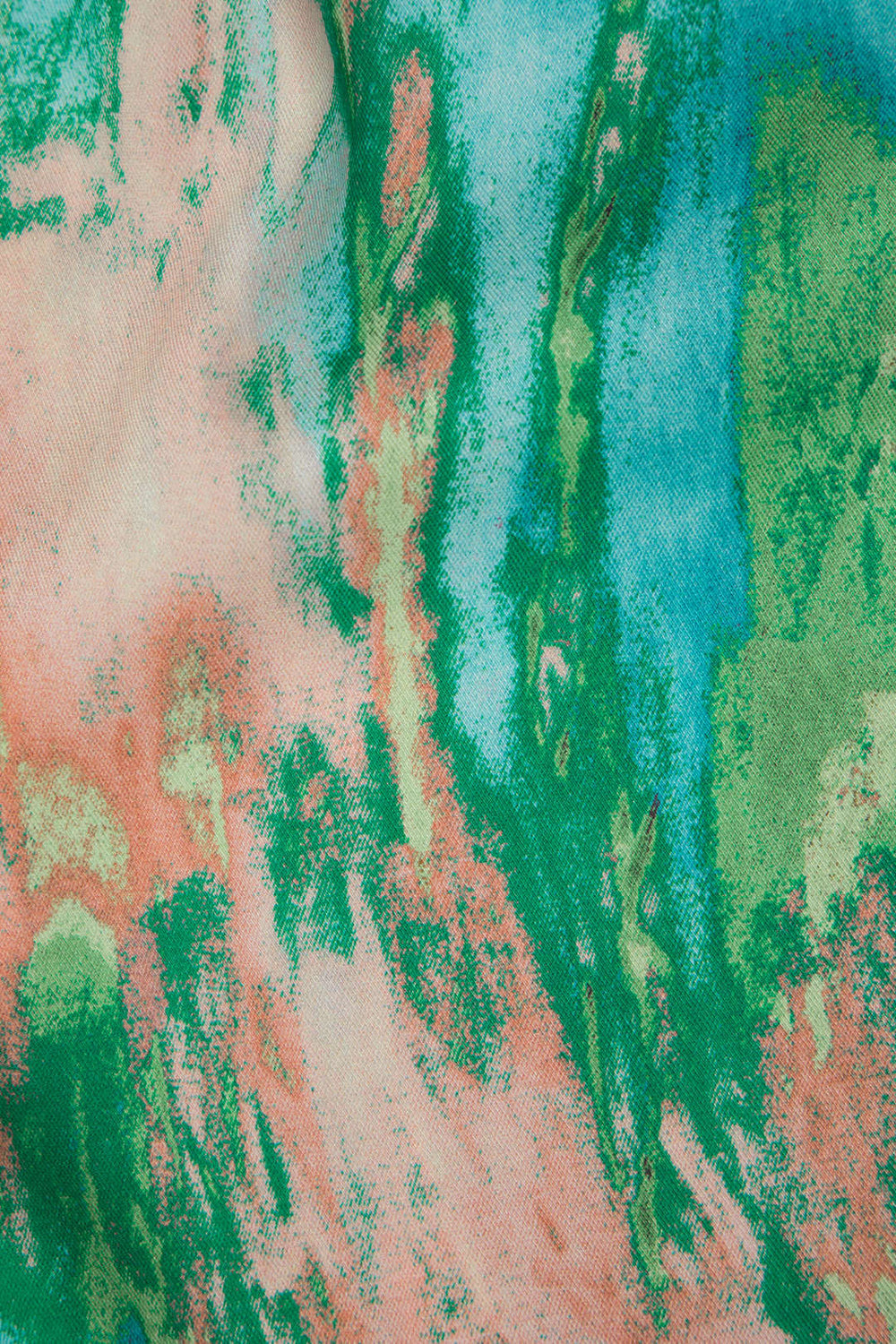 Calivienne – Hoge Taille Broek met Marmerprint | Stijlvol & Comfortabel