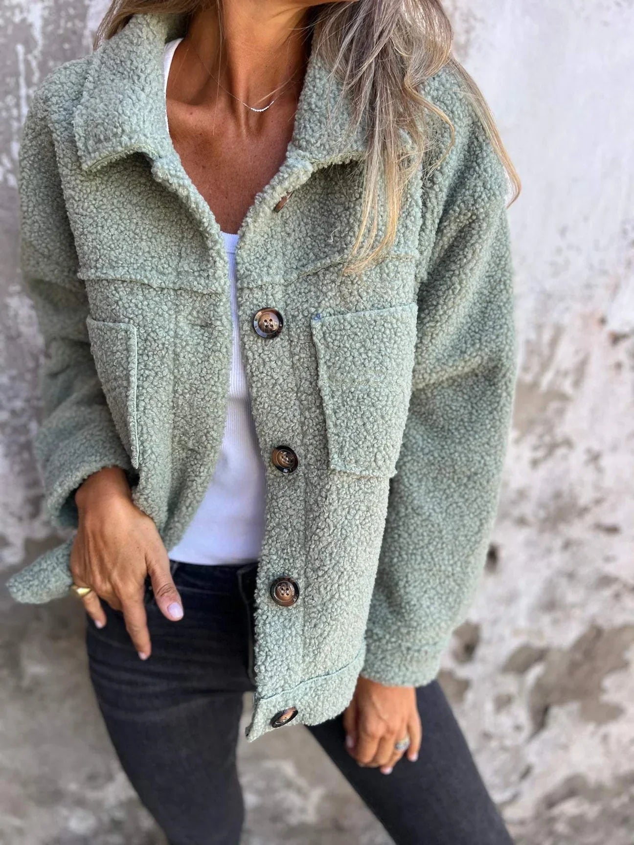 Getailleerde Warme Blazer Dames – Zakelijk & Elegant