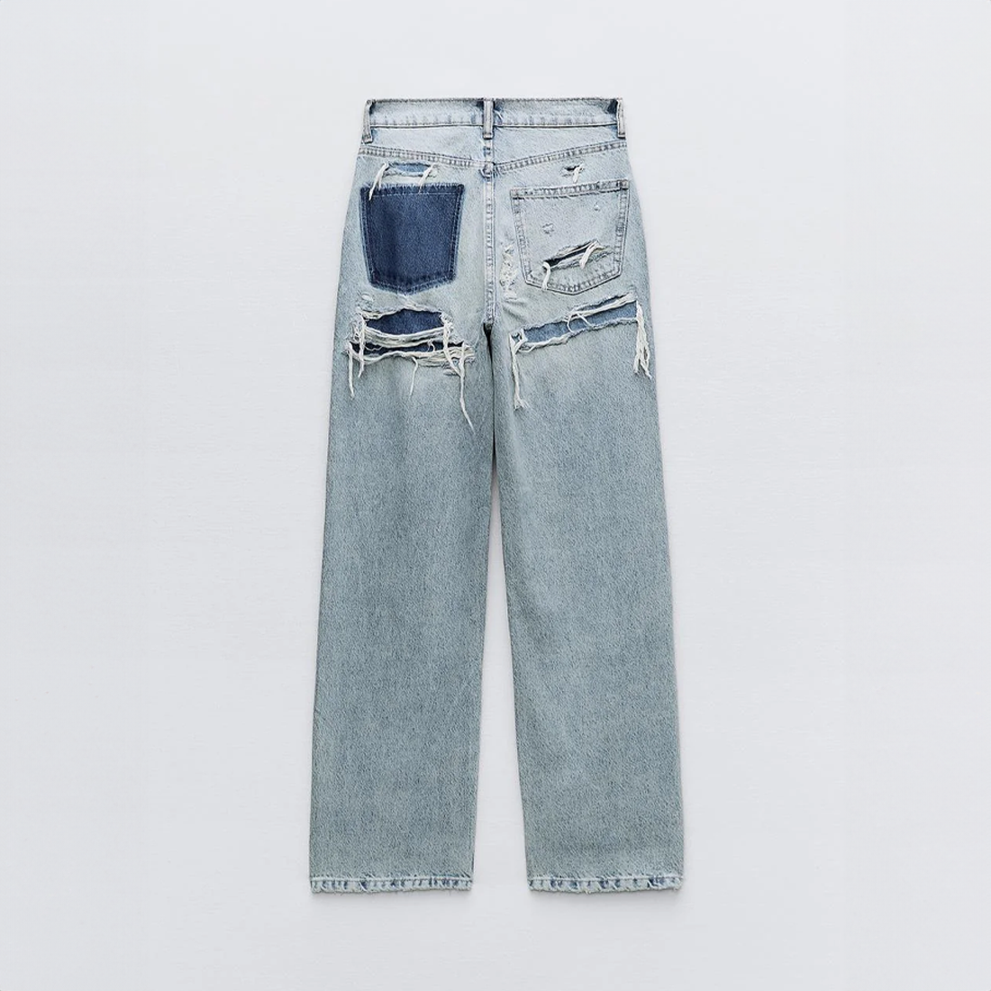 Maivora – Vintage ripped jeans met stoere twist en tijdloze uitstraling